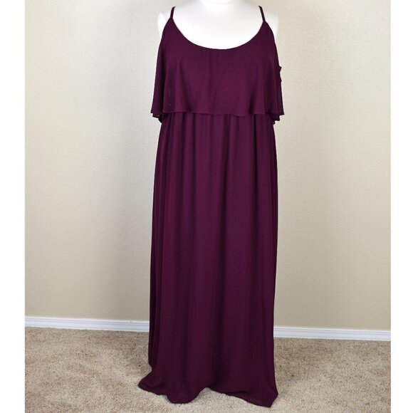 Show Me Your Mumu Caitlin Ruffle Maxi Dress - Picture 2 of 9